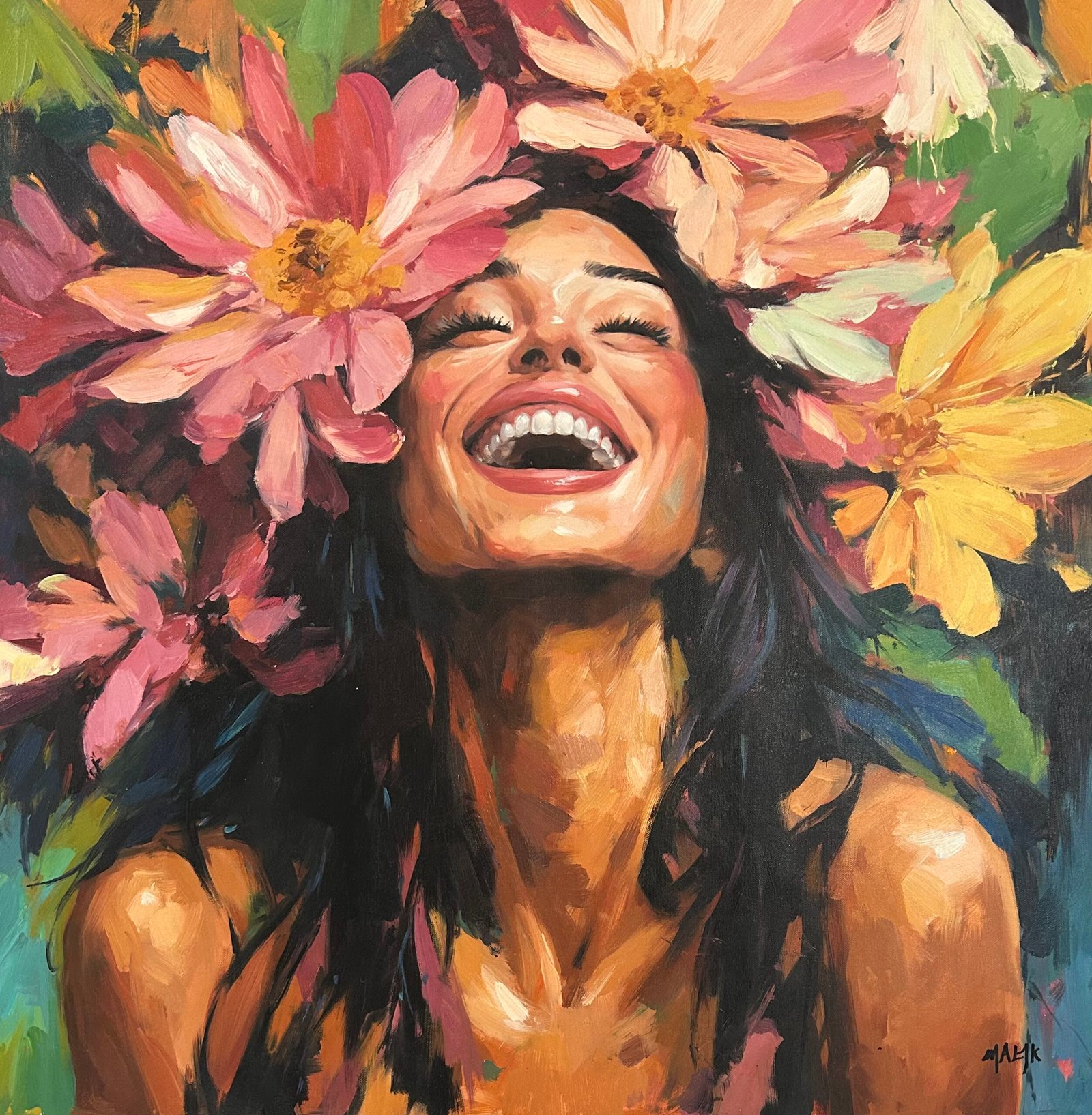 Éternel Été painting by Gabrielle Malak